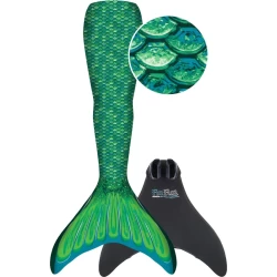 Finfun Zeemeerminstaart Groen Kids L/Xl