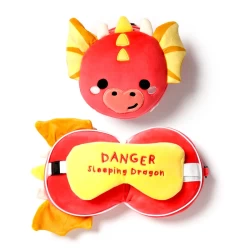 Relaxeazzz Adoramagics Draak Rond Reiskussen & Slaapmasker Relaxeazzz Adoramagics Draak Rond Reiskussen & Slaapmasker