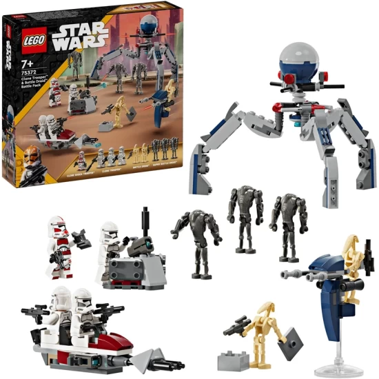 Lego Star Wars 75372 Clone Trooper En Battle Droid Battle Pack Lego Star Wars 75372 Clone Trooper En Battle Droid Battle Pack