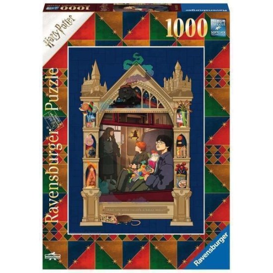 Puzzel Harry Potter: Onderweg Naar Hogwarts 1000 Stukjes