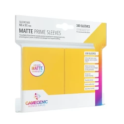 Sleeves Pack Matte Prime Yellow (100) Sleeves Pack Matte Prime Yellow (100)