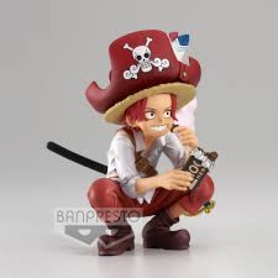 One Piece Dxf - The Grandline Series Pvc Statue Shanks (Season 20: Wano Country) 9 Cm