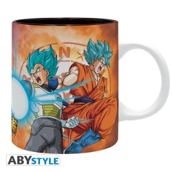 Dragon Ball Super - Mug - 320 Ml - Saiyans Vs Frieza - Subli -Box X2 Dragon Ball Super - Mug - 320 Ml - Saiyans Vs Frieza - Subli -Box X2