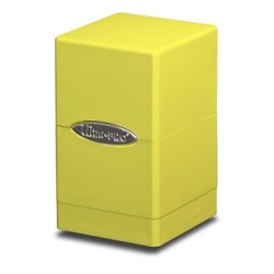 Upper Deck - Deck Box - Satin Tower - Bright Yellow Upper Deck - Deck Box - Satin Tower - Bright Yellow