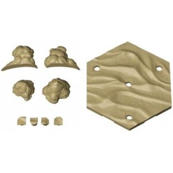 Gundam Accessories - Customize Scene Base For 30Mm (Desert Vers.) Gundam Accessories - Customize Scene Base For 30Mm (Desert Vers.)