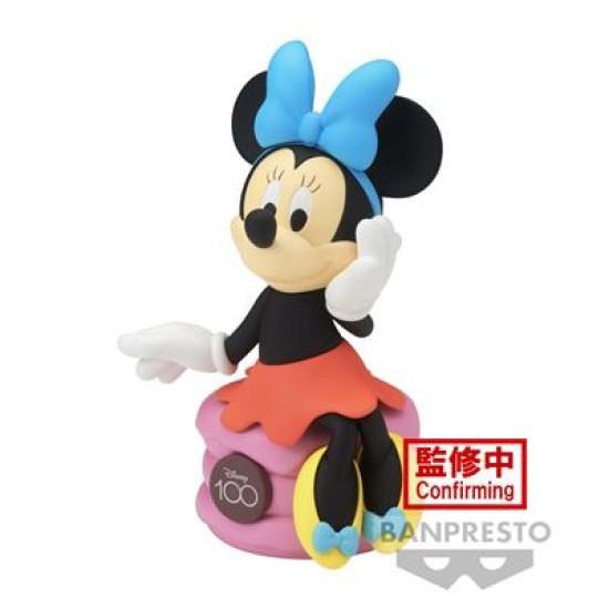 Disney Characters Sofubi Figure-Minnie Mouse-Disney 100Th Anniversary Ver.