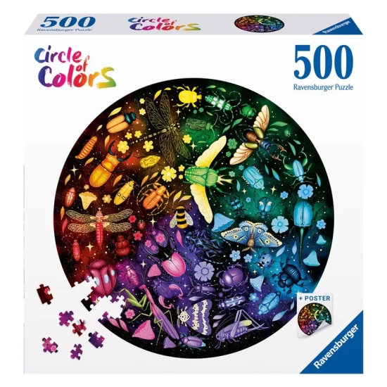 Round Puzzle – Insects (Circle Of Colors)?? (500)