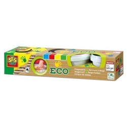 Ses Eco Vingerverf 4 Kleuren Ses Eco Vingerverf 4 Kleuren
