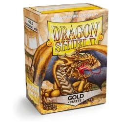 Sleeves Dragon Shield Matte - Gold (100Ct) Sleeves Dragon Shield Matte - Gold (100Ct)