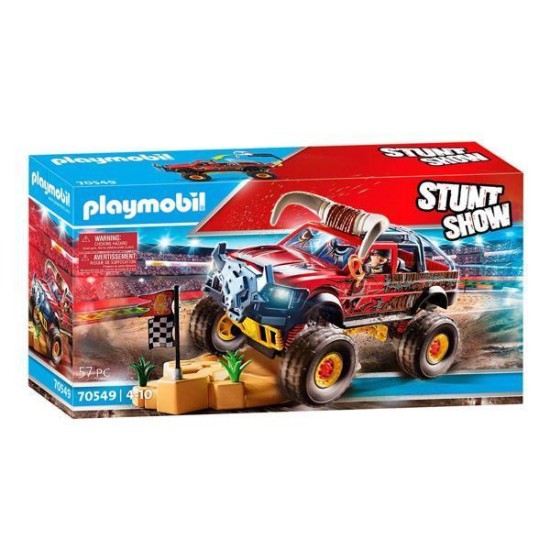 Playmobil Stuntshow Monster Truck Met Hoorns - 70549