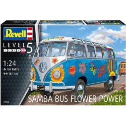 Revell Volkswagen T1 Samba Bus Flower Power Revell Volkswagen T1 Samba Bus Flower Power