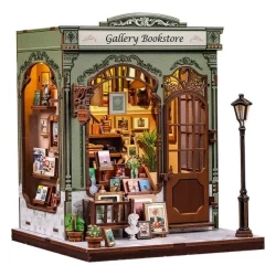 Miniature House Model Kit Gallery Bookstore 20 X 16 Cm Miniature House Model Kit Gallery Bookstore 20 X 16 Cm