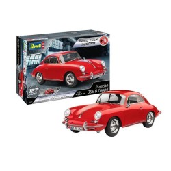 Porsche 356 B Coupe Easy-Click-System Revell Bouwpakket Om In Elkaar Te Zetten Kleurig Porsche 356 B Coupe Easy-Click-System Revell Bouwpakket Om In Elkaar Te Zetten Kleurig