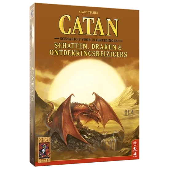 Catan: Uitbreiding Schatten Draken & Ontdekkingsreizigers - Bordspel Catan: Uitbreiding Schatten Draken & Ontdekkingsreizigers - Bordspel
