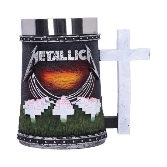 Officially Licensed Metallica Master Of Puppets Album Tankard