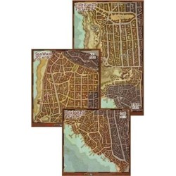 Dungeons And Dragons Waterdeep Dragon Heist Map Set