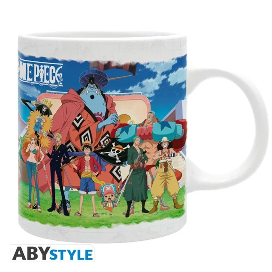 One Piece - Mug - 320 Ml - Crew On The Thousand Sunny - Subli X2