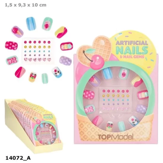 Topmodel Nepnagels En Steentjes Candy Glam