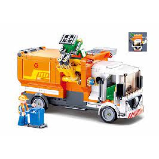 Town-Garbage Truck 326Pcs