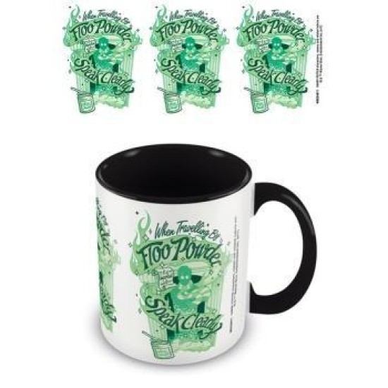 Harry Potter (Floo Powder) Black Mug