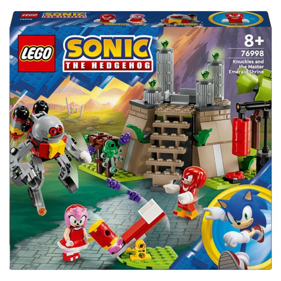 Lego Sonic 76998 Knuckles En De Master Emerald Tempel Lego Sonic 76998 Knuckles En De Master Emerald Tempel
