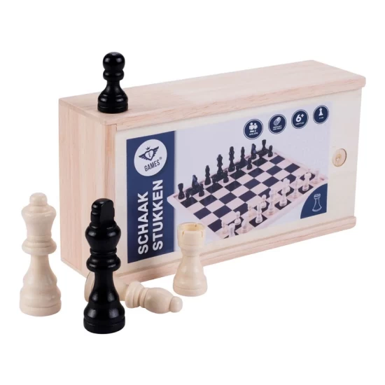 Schaakstukken Koningshoogte 77 Mm