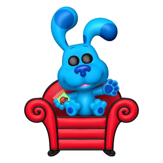 Blues Clues Pop! Premium Vinyl Figure Blue W/Couch 9 Cm