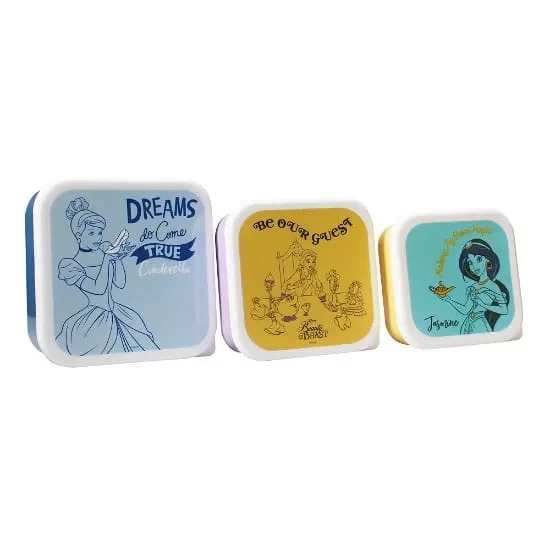 Disney: Princess Colour Pop Snack Box Set Of 3