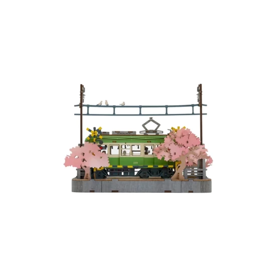 Robotime Diy 3D Houten Modelbouwpakket Sakura Journey Tgs02 232X14X167Cm