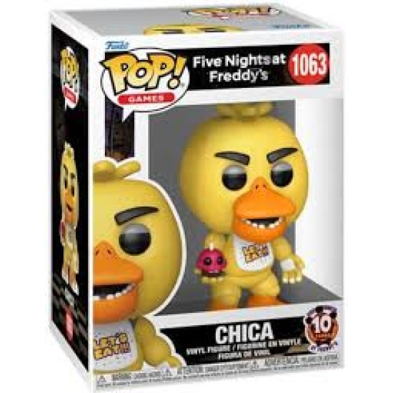 Five Nights At Freddy's Pop! Vinyl Figure 10Th Anniversary - Chica 9 Cm