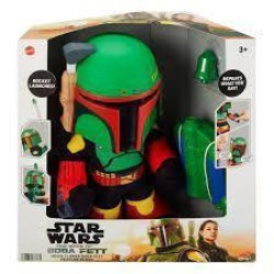 Star Wars: The Book Of Boba Fett Electronic Plush Figure Voice Cloner Boba Fett 30 Cm Star Wars: The Book Of Boba Fett Electronic Plush Figure Voice Cloner Boba Fett 30 Cm