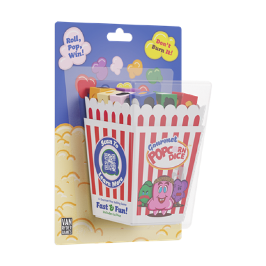 Gourmet Popcorn Dice - En Gourmet Popcorn Dice - En