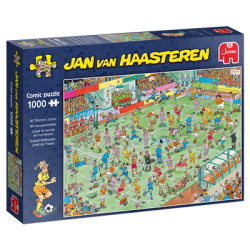 Jan Van Haasteren Legpuzzel - Wk Vrouwenvoetbal 1000St. Jan Van Haasteren Legpuzzel - Wk Vrouwenvoetbal 1000St.