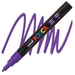 Posca Verfmarker (Conisch) Fijn: Paars Posca Verfmarker (Conisch) Fijn: Paars