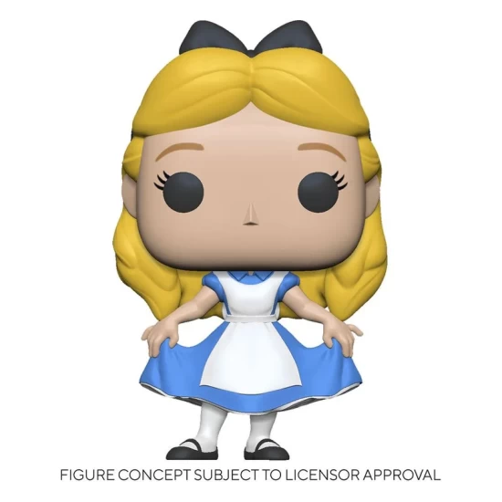 Alice In Wonderland Pop! Disney Vinyl Figure Alice Curtsying 9 Cm