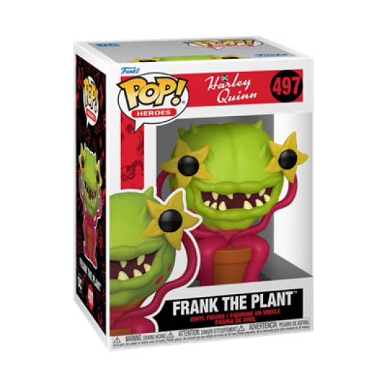 Harley Quinn Animated Series Pop! Heroes Vinyl Figure Frank The Plant 9 Cm