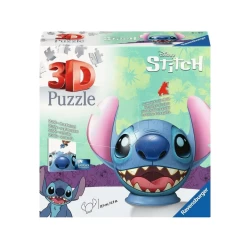 Lilo & Stitch 3D Puzzle Ball With Ears Stitch (77 Pieces)