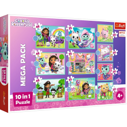 Trefl 10In1 - In Gabby's World / Universal Gabby's Dollhouse Trefl 10In1 - In Gabby's World / Universal Gabby's Dollhouse