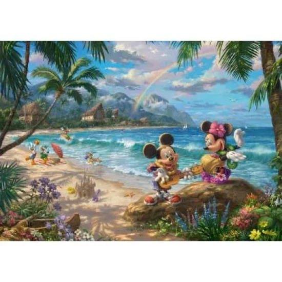 Disney Dreams Minnie & Mickey Hawaii  1000 Stukjes - Puzzel