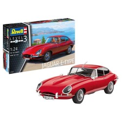 Jaguar E-Type (Coupe) Revell Modelbouwpakket Jaguar E-Type (Coupe) Revell Modelbouwpakket