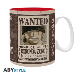 One Piece - Mug - 460 Ml - Zoro Wanted - Subli - Box X2 One Piece - Mug - 460 Ml - Zoro Wanted - Subli - Box X2