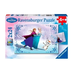 Disney Frozen Puzzel: Zussen Voor Altijd 2X24St.